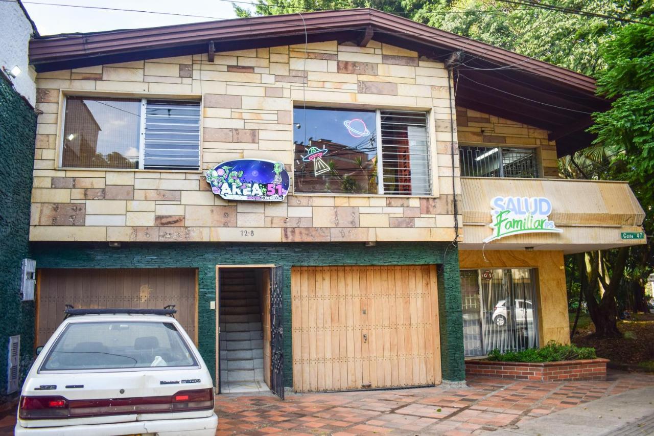 Area 51 Hostel Medellín Exterior foto